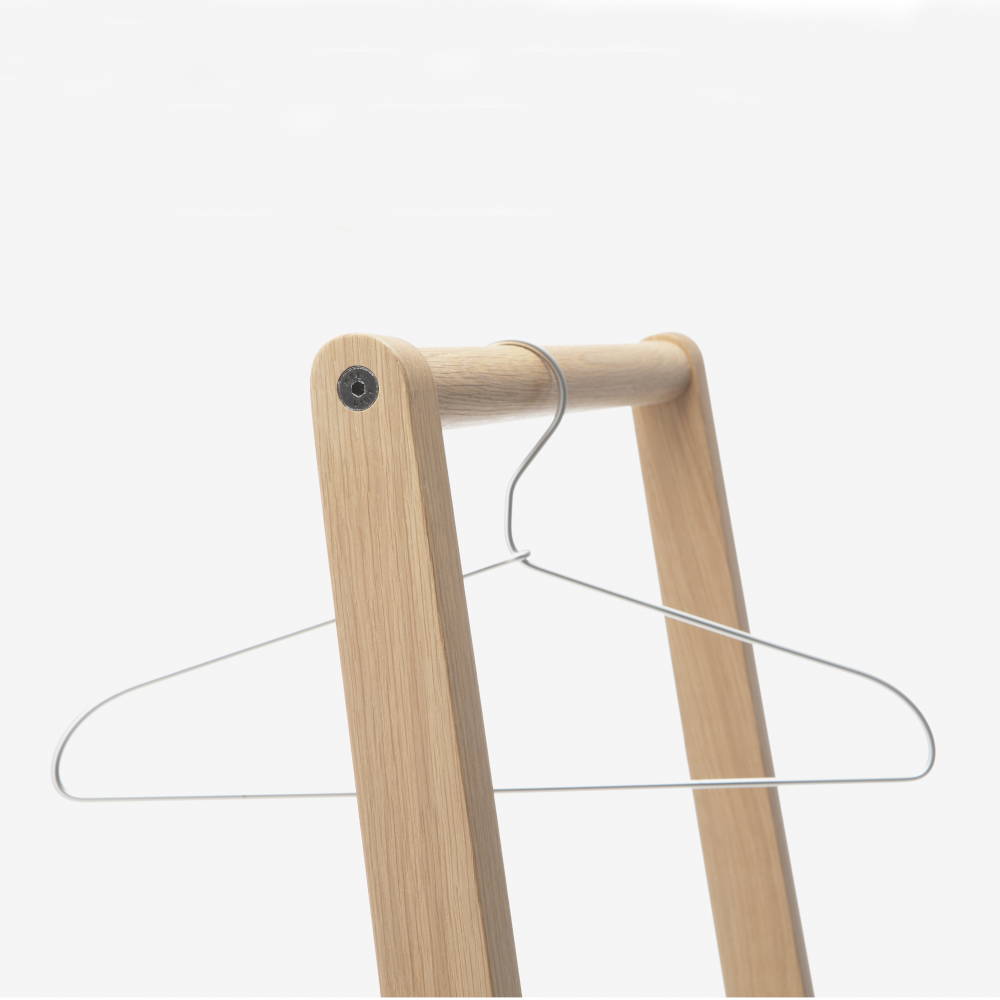 Compact coat store rack